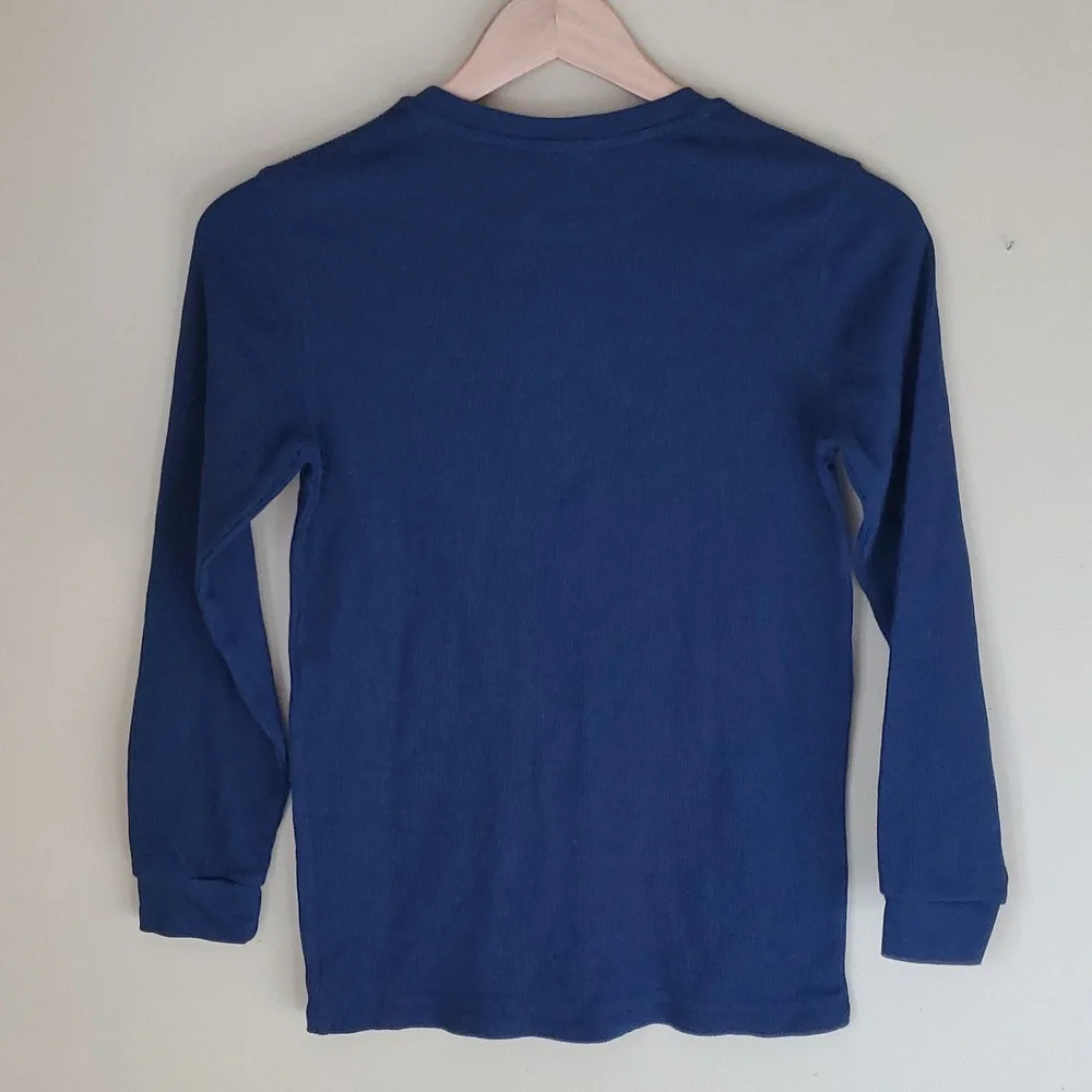 Old Navy long sleeve blue boys shirt
